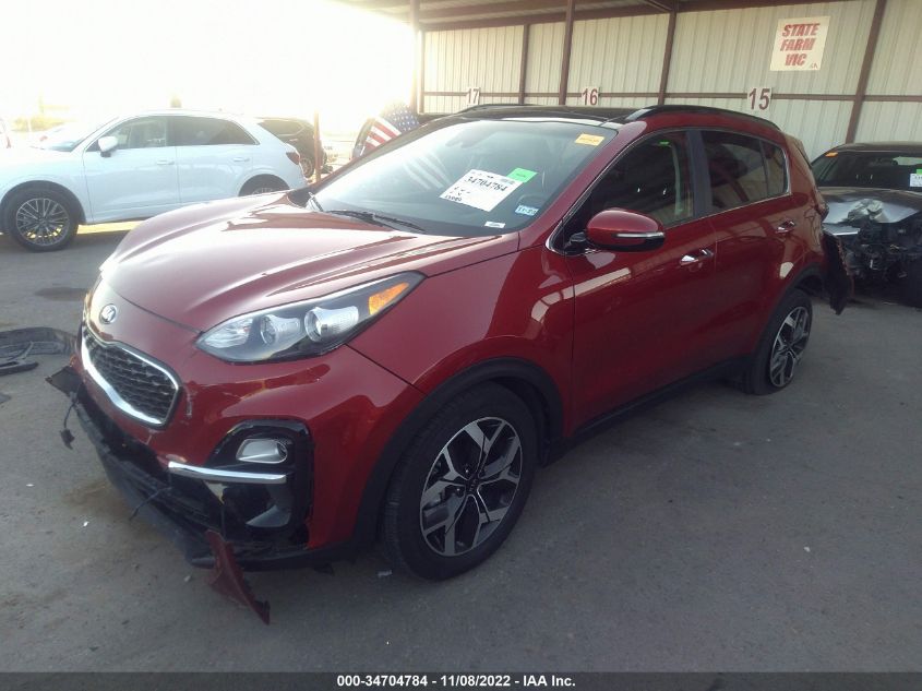 2022 KIA SPORTAGE EX VIN: KNDPN3AC4N7010152