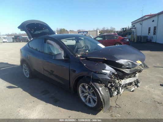 2021 TESLA MODEL Y LONG RANGE VIN: 5YJYGDEE7MF142573