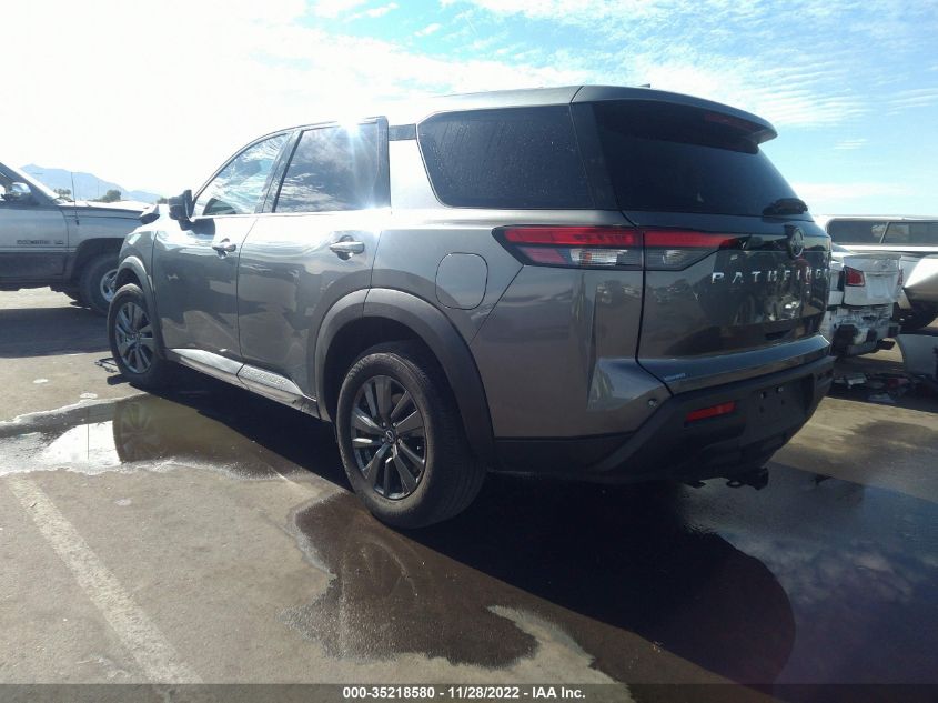2022 NISSAN PATHFINDER S VIN: 5N1DR3AAXNC218111