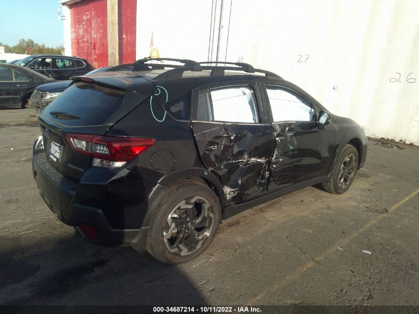 2022 SUBARU CROSSTREK LIMITED VIN: JF2GTHNC5NH287577