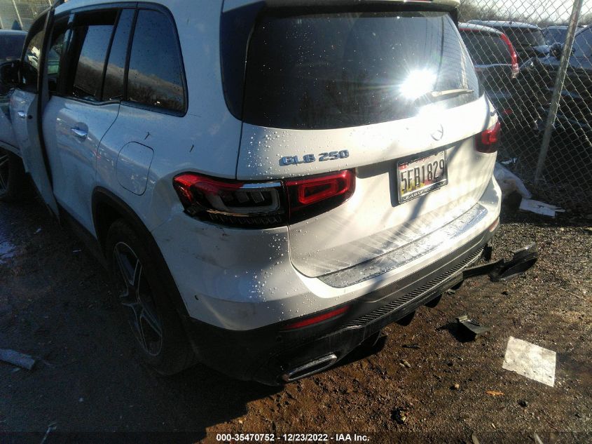2021 MERCEDES-BENZ GLB GLB 250 VIN: W1N4M4HB6MW102854