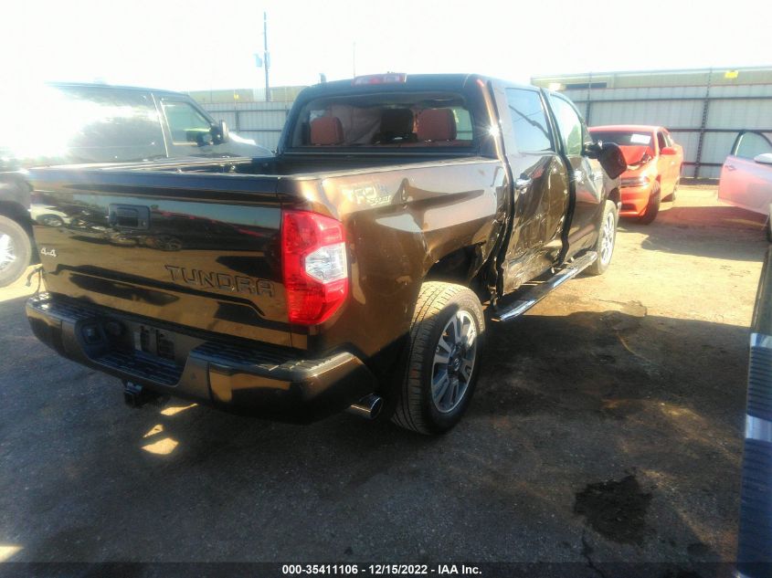 2021 TOYOTA TUNDRA 4WD PLATINUM/1794 EDITION VIN: 5TFAY5F12MX959309