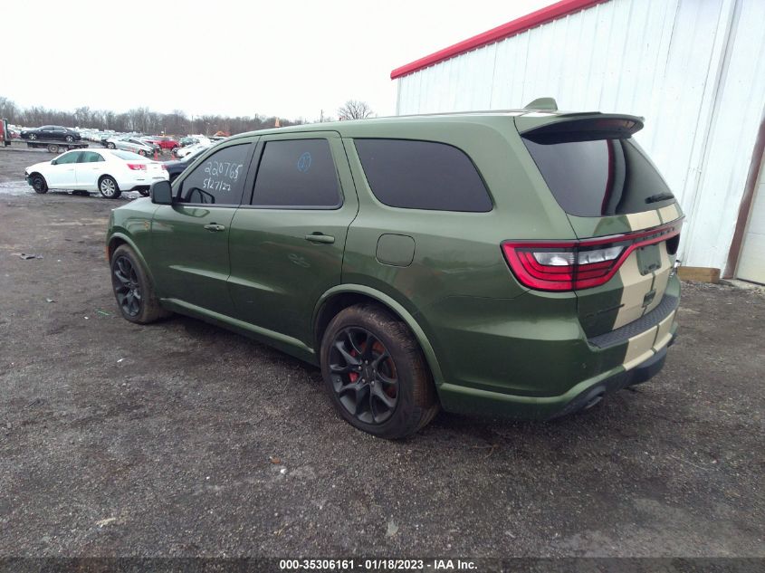 2021 DODGE DURANGO SRT HELLCAT VIN: 1C4SDJH95MC692640