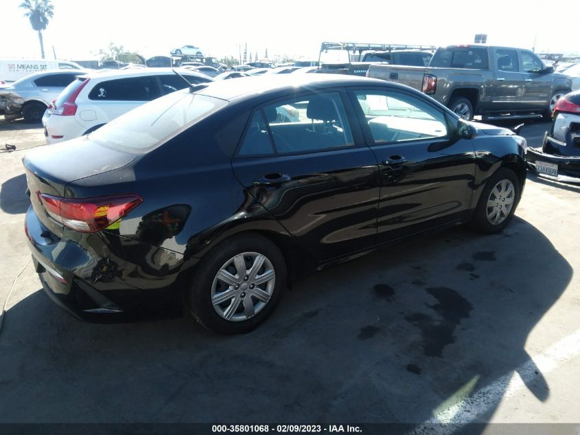 2022 KIA RIO LX VIN: 3KPA24AD0NE491868