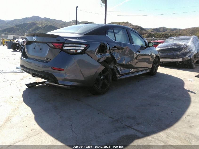 2022 NISSAN SENTRA SR VIN: 3N1AB8DVXNY246931