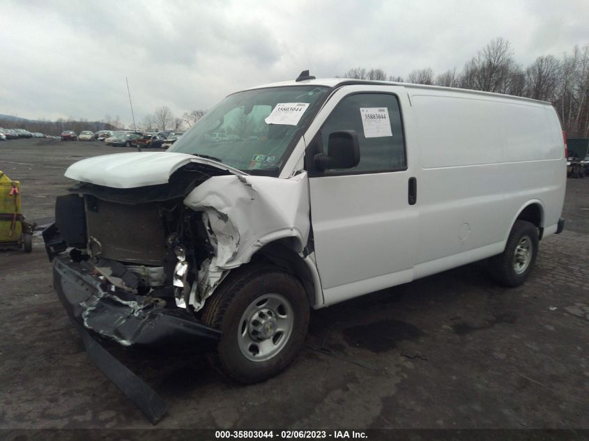 2021 CHEVROLET EXPRESS CARGO VAN VIN: 1GCWGAF70M1163750