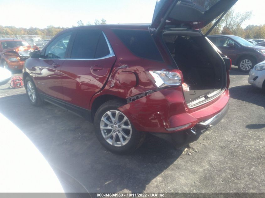 2021 CHEVROLET EQUINOX LT VIN: 3GNAXUEV5ML337940