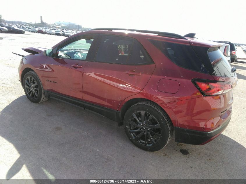 2023 CHEVROLET EQUINOX RS VIN: 3GNAXMEG7PS128534