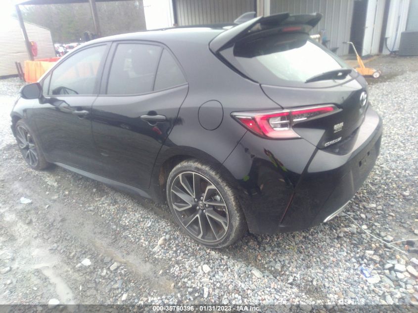 2022 TOYOTA COROLLA HATCHBACK XSE VIN: JTNC4MBE0N3183760