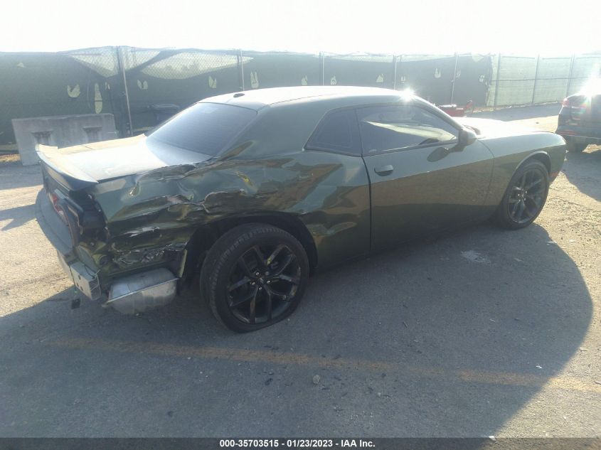 2022 DODGE CHALLENGER SXT VIN: 2C3CDZAG9NH128441