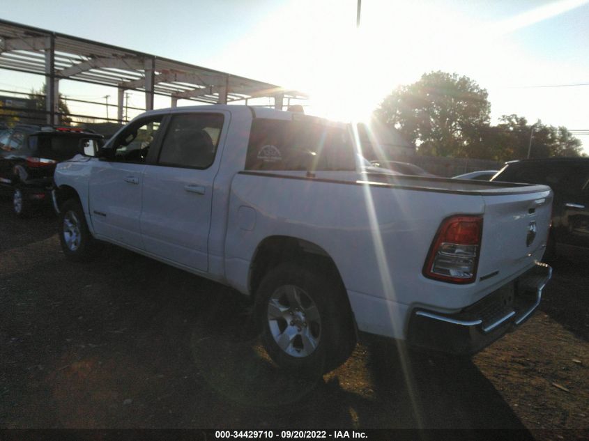 2021 RAM 1500 BIG HORN VIN: 1C6RRFFG9MN527393