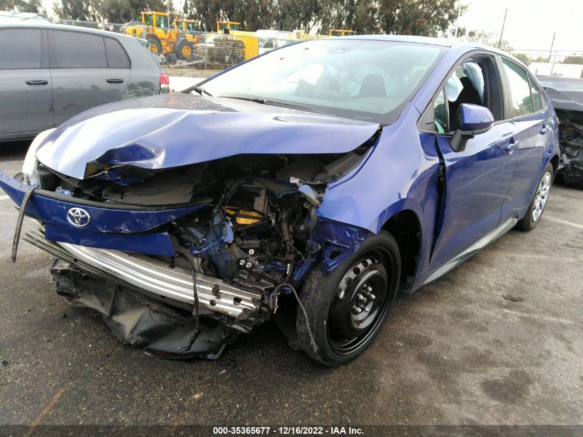 2021 TOYOTA COROLLA SE/NIGHTSHADE/APEX SE VIN: 5YFS4MCE6MP072571