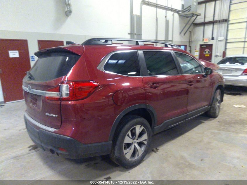 2020 SUBARU ASCENT PREMIUM VIN: 4S4WMAFD9L3408381