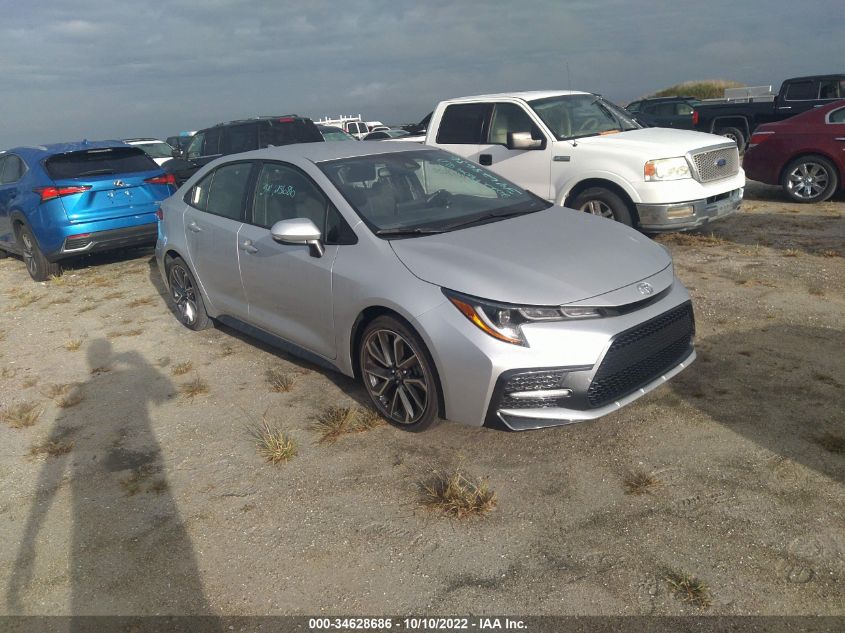 2022 TOYOTA COROLLA SE/SE NIGHTSHADE/APEX SE VIN: JTDS4MCE9NJ082162