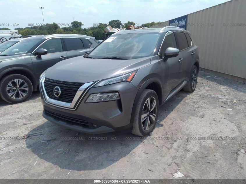 2021 NISSAN ROGUE SL VIN: JN8AT3CB5MW200115
