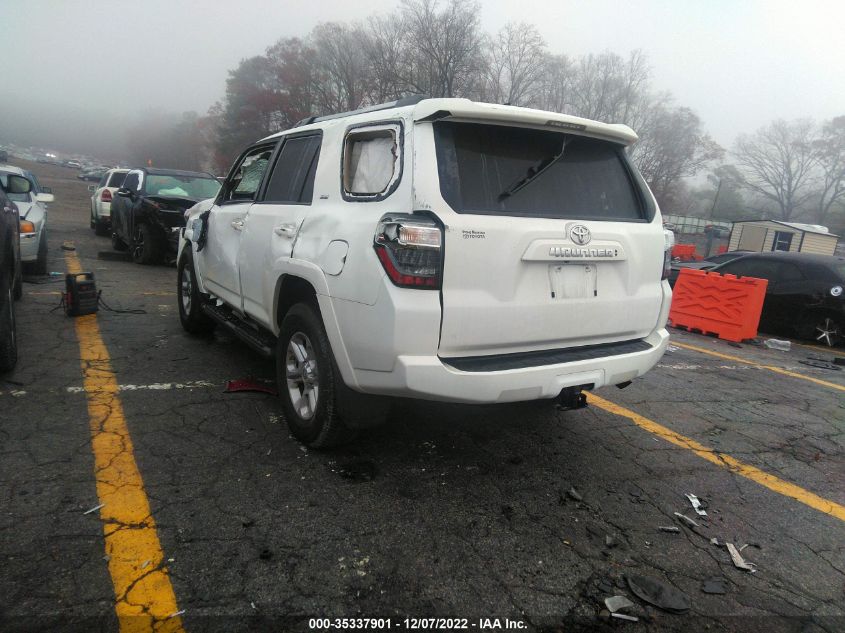 2021 TOYOTA 4RUNNER SR5 PREMIUM VIN: JTEFU5JR3M5245081