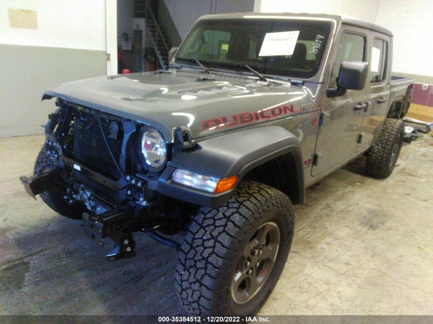 2022 JEEP GLADIATOR RUBICON VIN: 1C6JJTBG5NL150423