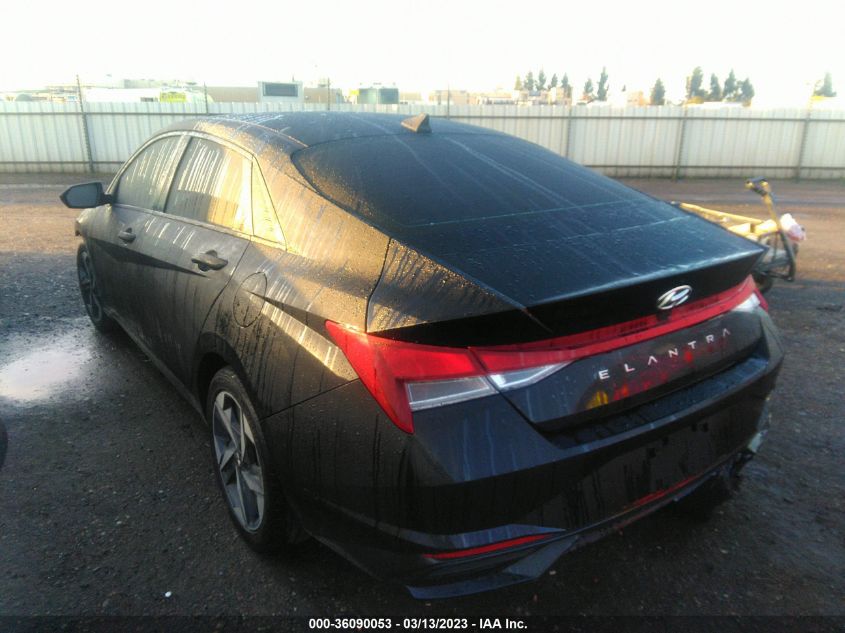 2023 HYUNDAI ELANTRA SEL VIN: KMHLS4AG1PU401419