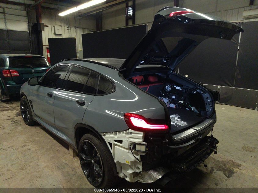 2022 BMW X4 M VIN: 5YM23EC06N9K12548