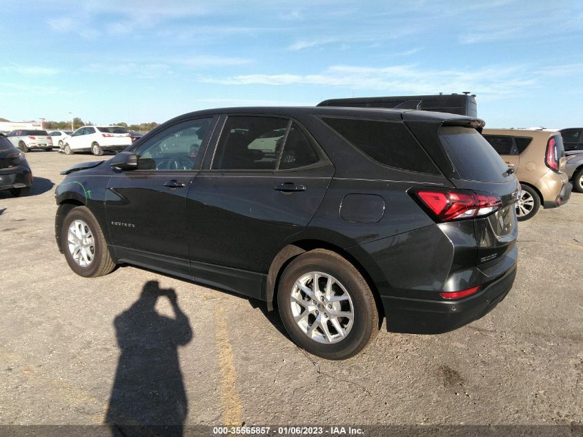 2022 CHEVROLET EQUINOX LS VIN: 3GNAXHEV3NS172310