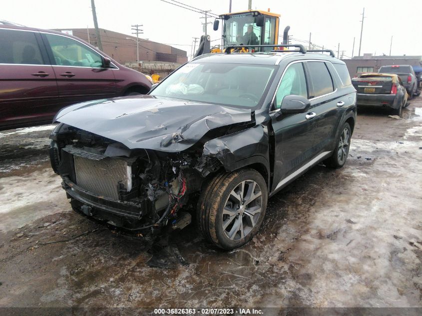 2022 HYUNDAI PALISADE SEL VIN: KM8R4DHE2NU353757