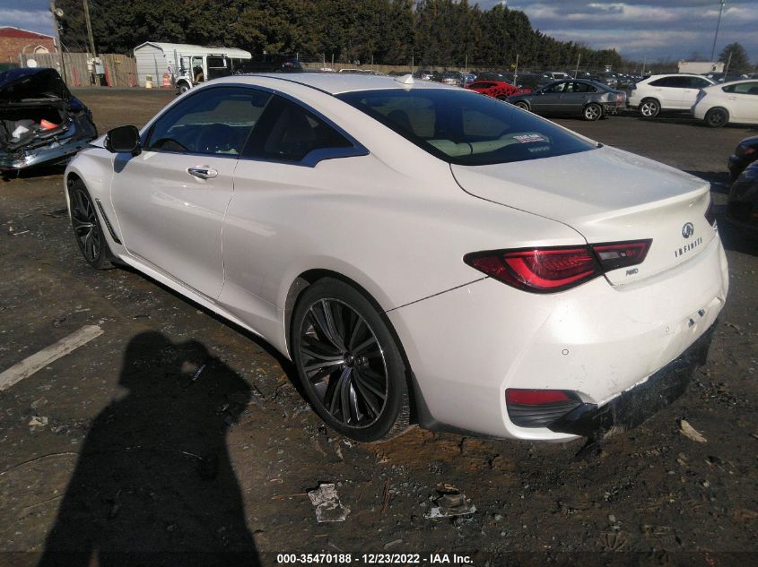 2021 INFINITI Q60 3.0T LUXE VIN: JN1EV7KL6MM470283