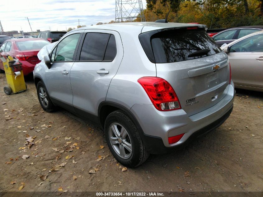 2021 CHEVROLET TRAX LS VIN: KL7CJNSB8MB355205