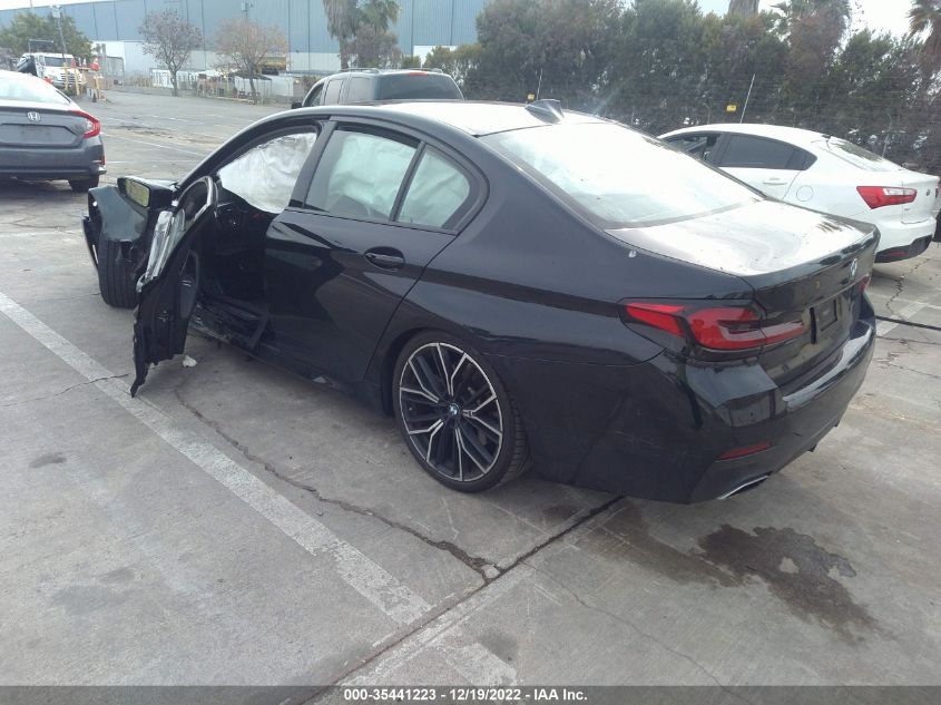 2021 BMW 5 SERIES 540I VIN: WBA53BJ03MWW99888
