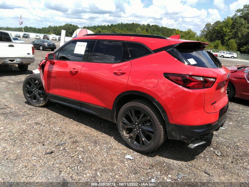 2020 CHEVROLET BLAZER RS VIN: 3GNKBERS8LS727928