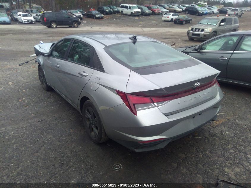 2022 HYUNDAI ELANTRA SEL VIN: 5NPLM4AG4NH077517