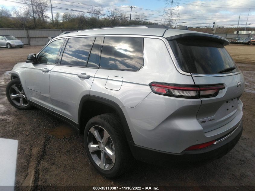 2021 JEEP GRAND CHEROKEE L LIMITED VIN: 1C4RJKBG5M8205945