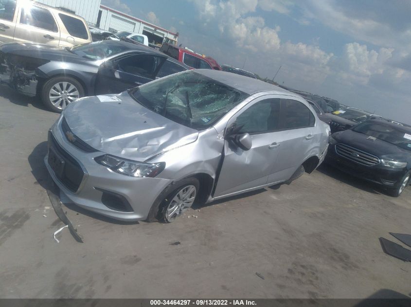 2020 CHEVROLET SONIC LS VIN: 1G1JB5SB5L4101325