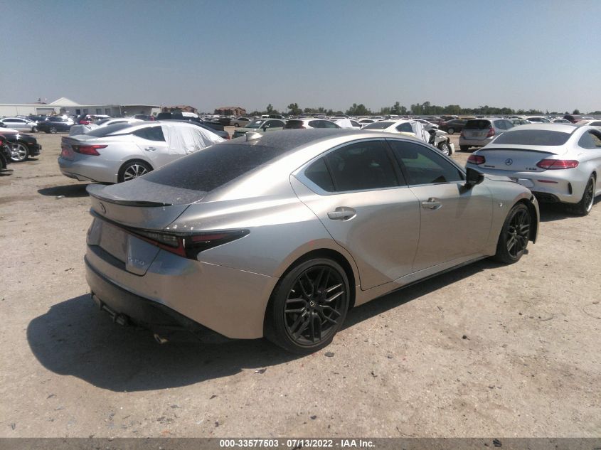 2021 LEXUS IS IS 350 F SPORT VIN: JTHGZ1B23M5041061