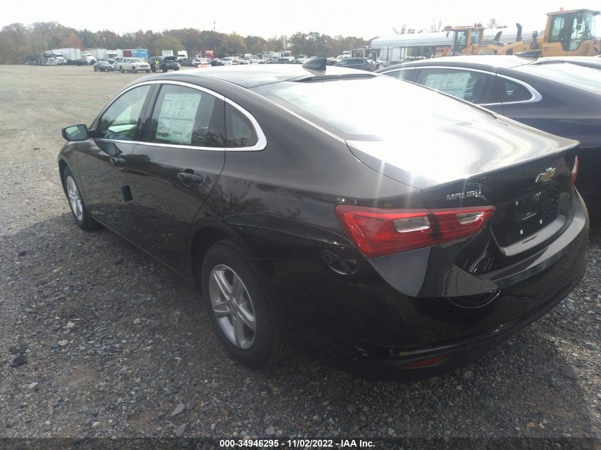 2023 CHEVROLET MALIBU LS VIN: 1G1ZC5ST6PF121599