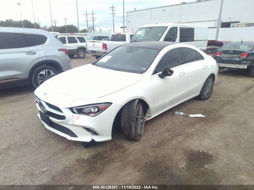 2021 MERCEDES-BENZ CLA CLA 250 VIN: W1K5J4HBXMN164080