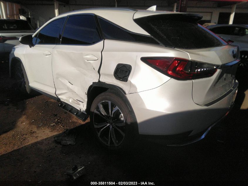 2022 LEXUS RX RX 450H VIN: 2T2HGMDA9NC092419
