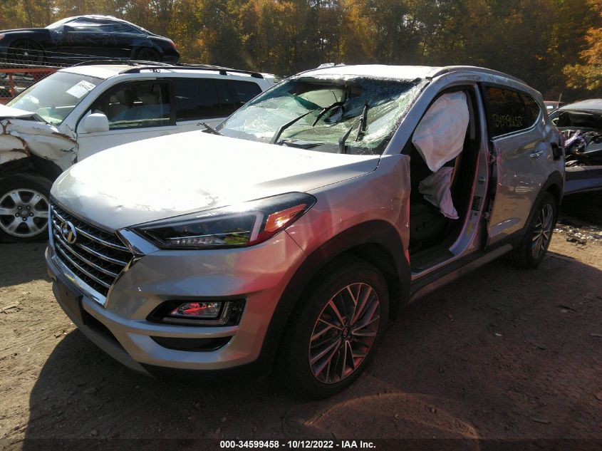 2021 HYUNDAI TUCSON LIMITED VIN: KM8J3CAL7MU352203