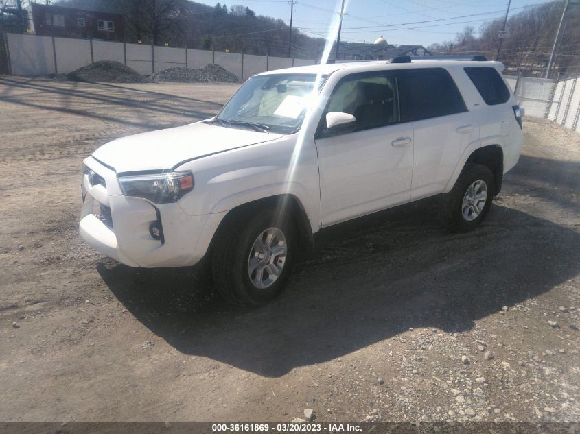 2022 TOYOTA 4RUNNER SR5 VIN: JTEMU5JR1N6020970