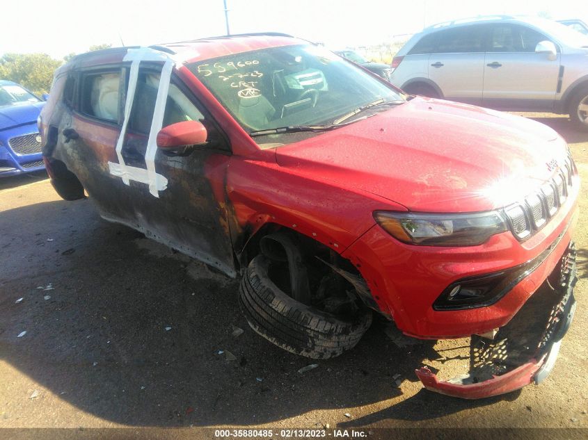 2022 JEEP COMPASS LIMITED/HIGH ALTITUDE VIN: 3C4NJDCB0NT143967