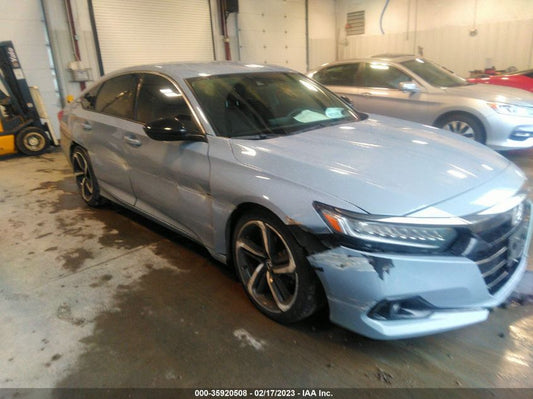 2022 HONDA ACCORD SEDAN SPORT VIN: 1HGCV1F3XNA030714