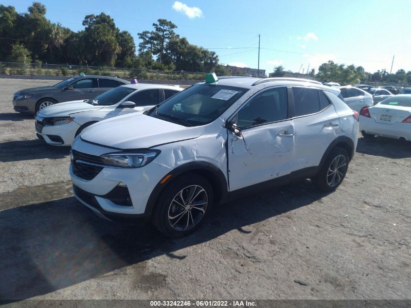 2021 BUICK ENCORE GX SELECT VIN: KL4MMDS24MB126622