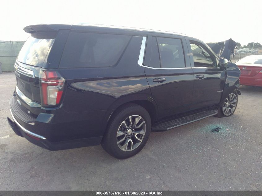 2021 CHEVROLET TAHOE LT VIN: 1GNSKNKD9MR185349