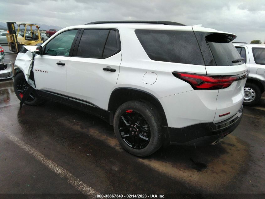 2022 CHEVROLET TRAVERSE PREMIER VIN: 1GNERKKW5NJ175281