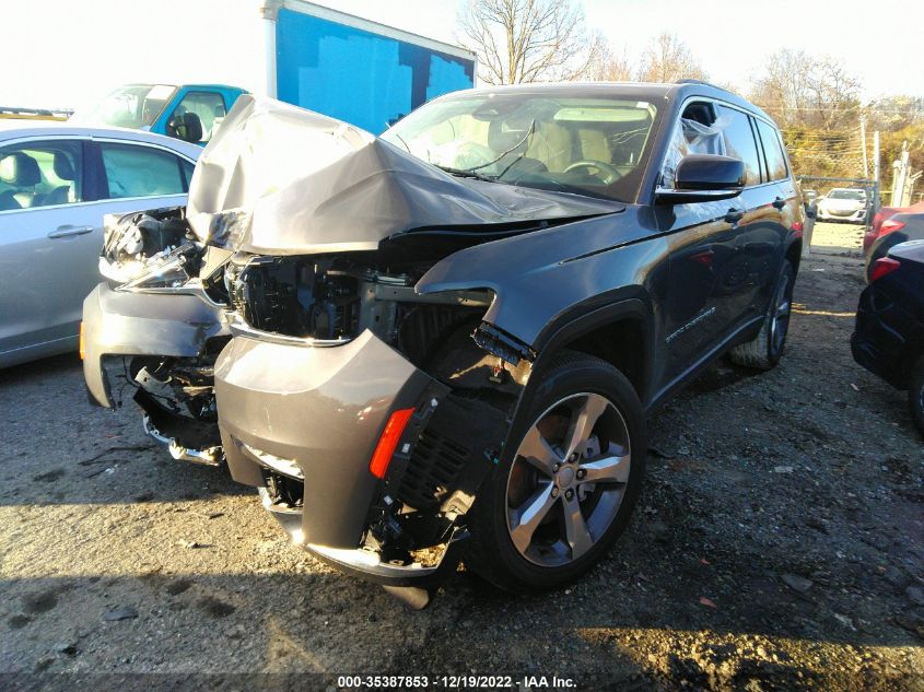 2022 JEEP GRAND CHEROKEE L LIMITED VIN: 1C4RJJBG7N8516806