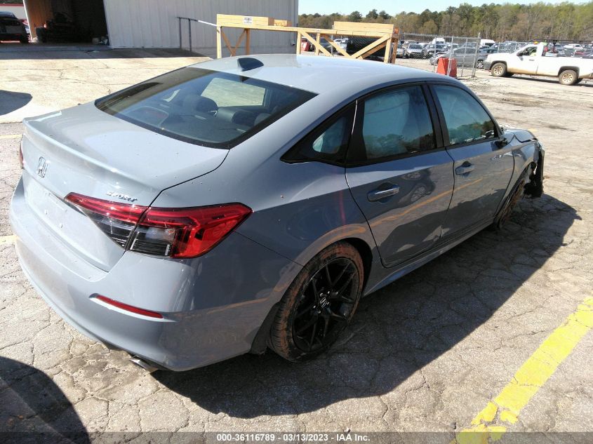 2023 HONDA CIVIC SEDAN SPORT VIN: 2HGFE2F5XPH513077