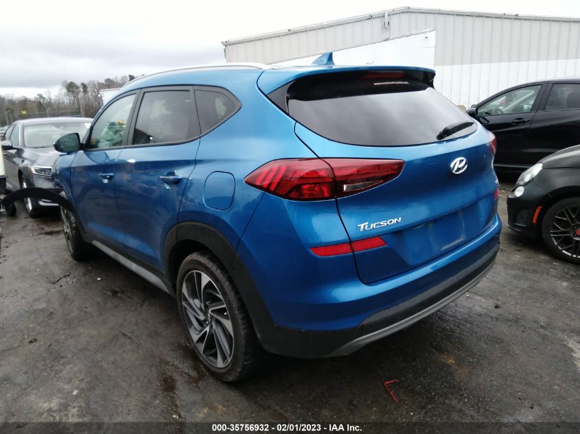 2021 HYUNDAI TUCSON SPORT VIN: KM8J3CAL6MU311836