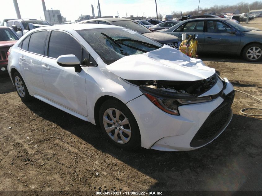 2021 TOYOTA COROLLA LE VIN: JTDEPMAE5MJ185925