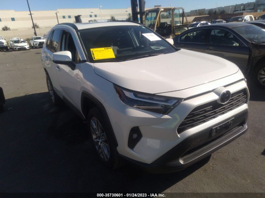 2022 TOYOTA RAV4 XLE PREMIUM VIN: 2T3C1RFV3NW214288