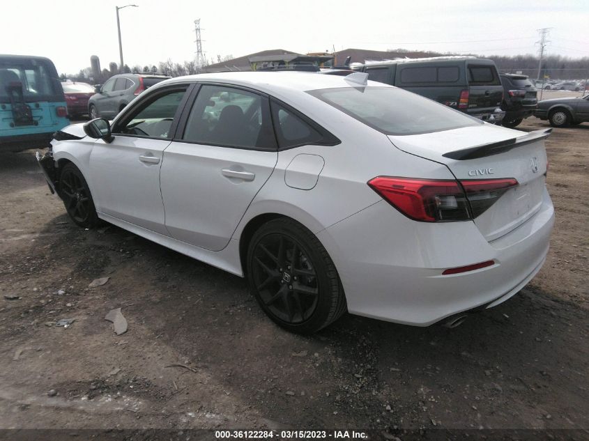 2023 HONDA CIVIC SI VIN: 2HGFE1E53PH471590