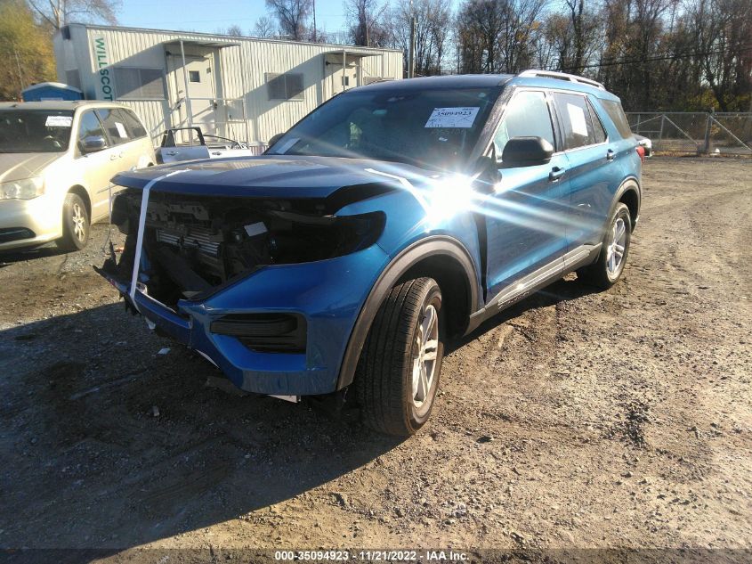 2021 FORD EXPLORER XLT VIN: 1FMSK8DH0MGA55106